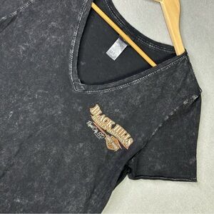 Harley-Davidson Black V-Neck Tee